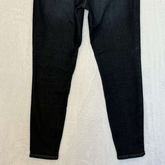 Everlane The High Rise Skinny Jean Women’s Sz 26 Ankle Blue Denim Dark Wash - Picture 8 of 14
